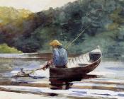 温斯洛荷默 - Boy Fishing